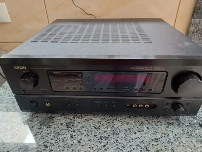 Vendo receiver Denon AVR 884 Receptor Surround AV de 6.1 canais, com manual. Leia.