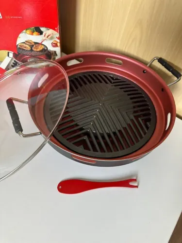 Churrasqueira Grill Oriental Original para fogão a gás