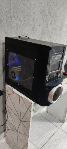 vendo computador completo + mesa, ou (TROCO POR NOTEBOOK)