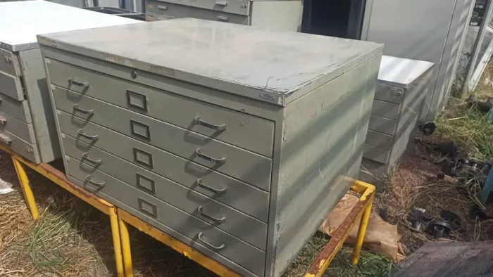 Mapoteca de Aço para Papel A1 - 5 Gavetas