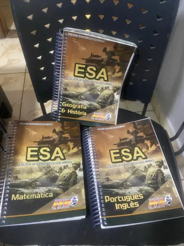 Livros todas as materias da esa conteudo completo