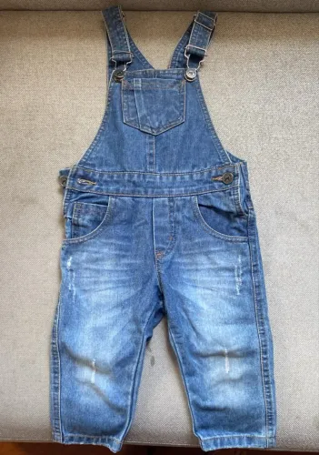 Macacão Jeans - TAM 24 meses