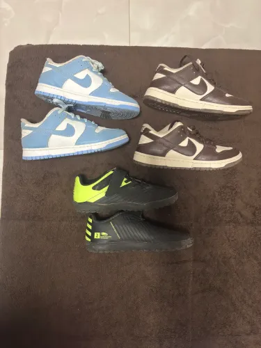 3 pares de tenis infantil