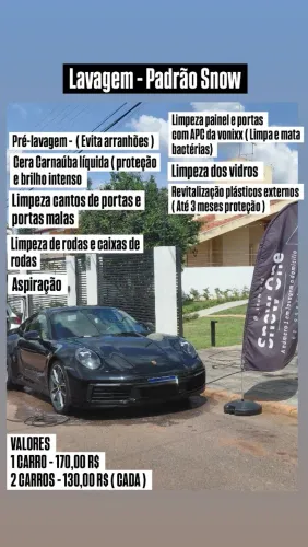 Lavagem de carro a domicílio
