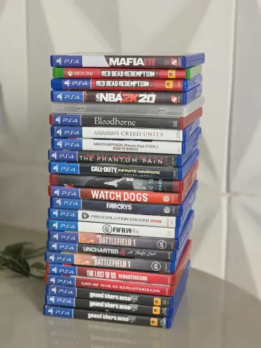 Lote jogos PS4