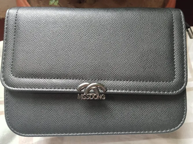Bolsa tiracolo preta