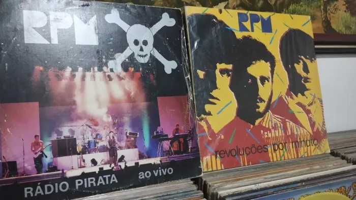 Dois discos de vinil RPM