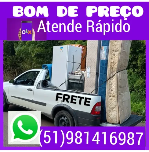 Frete fretes descartes ORÇAMENTO IMEDIATO zona sul 