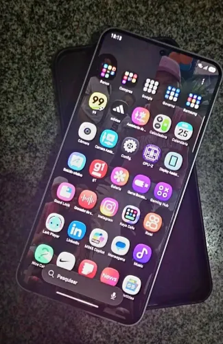 S25 fe 128gb 8 Ram novo nota fiscal na garantia carregador 45w pra venda e troca 