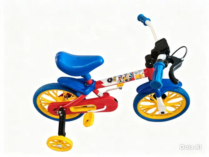 Bicicleta Pokémon Aro 12 com Rodinhas Higienizada