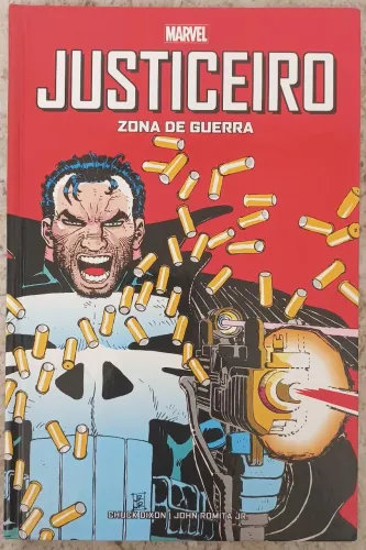 Justiceiro Zona de Guerra DC Vintage em Capa Dura Raridade da Editora Panini