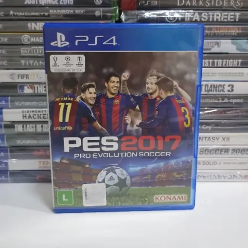 PES 2017- Jogo de PS4 original mídia física