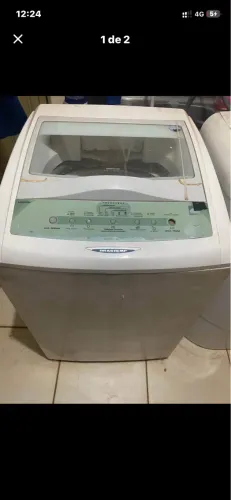 Maquina de lavar roupa com defeito 