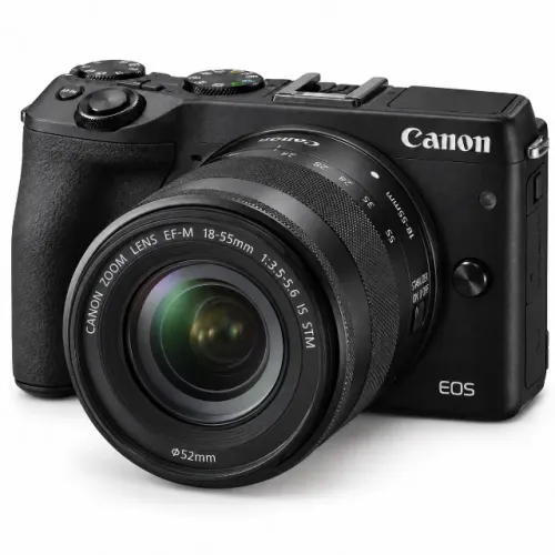 Canon Eos M3 + Lente 18-55mm + Visor Evf-dc1 + Acessórios (Usado)