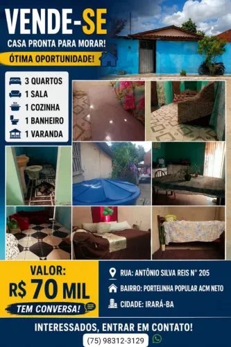 VENDE-SE CASA