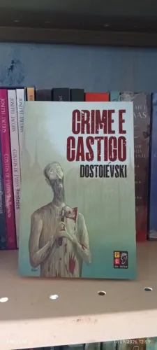 Livro Crime e Castigo - Dostoiévski