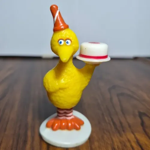 Boneco Garibaldo (Big Bird) da Vila Sésamo (Sesame Street)