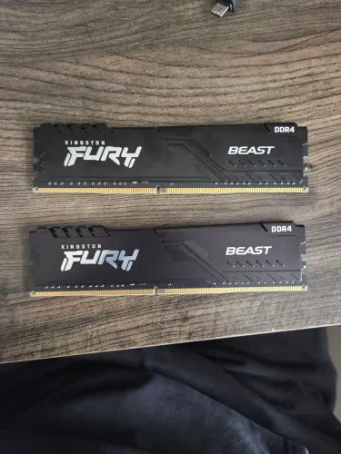 Memória RAM DDR4 2x8GB(16GB) Fury 3200Mhz CL16