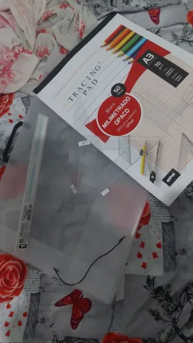 Kit completo para desenho técnico