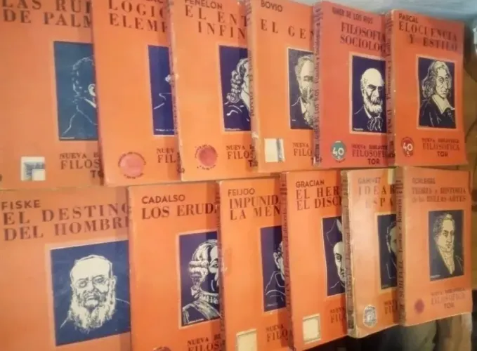 Imagem do produto 1/5 Coleção "Nueva Biblioteca Filosófica" - 37 Volumes Incompletos (TOR)