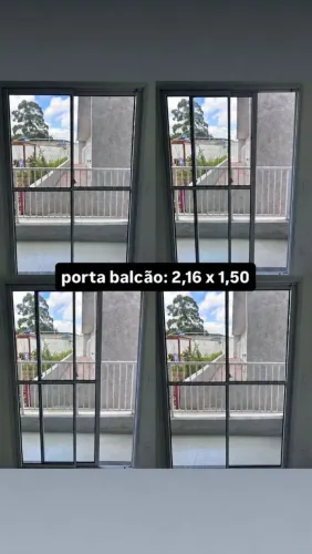 Porta Balcão de Alumínio