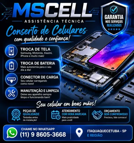 ? Conserto de Celulares em Itaquaquecetuba e Região ?