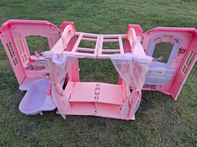 Casa romântica da barbie