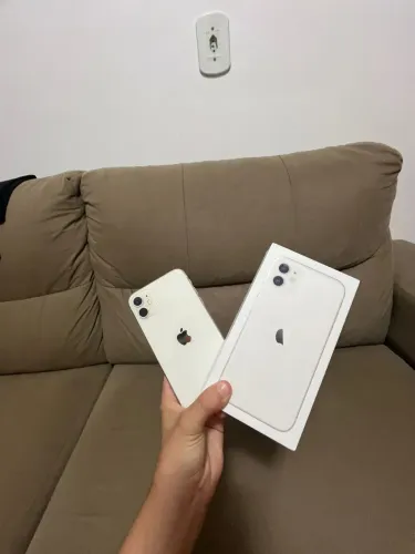 IPHONE 11 BRANCO TODO ORIGINAL 128gb