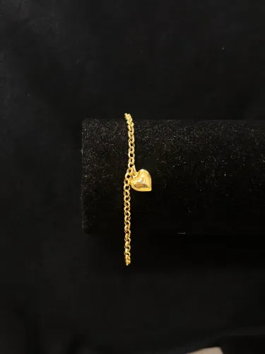 Pulseira Elo Português de ouro 2.36g 18k procedência garantia eterna