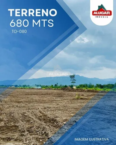 Lote - 680m² Saída para Aparecida de Rio Negro - (frente pra pista)