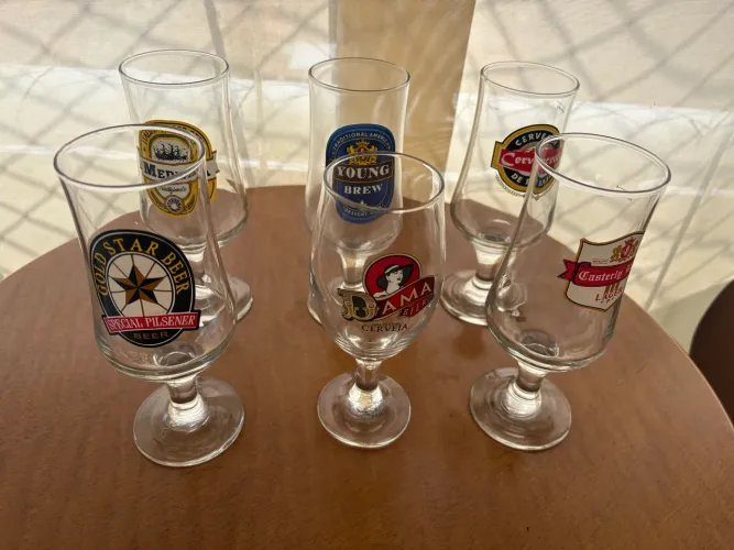 Conjunto 6 taças de cerveja