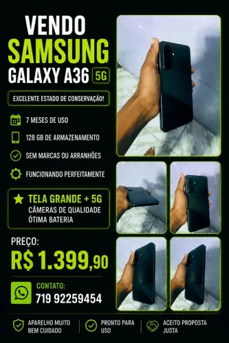 A36 5g semi novo 