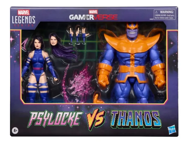 Psylock x Thanos Marvel Legends GAMEVERSE