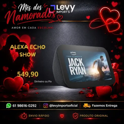 Alexa Echo Show 5 Preto