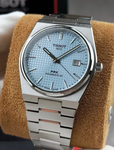 TISSOT PRX POWERMATIC 40mm - Ice Blue