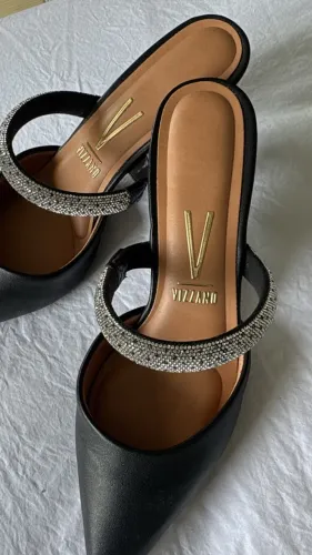 Sapato feminino Scarpin Mule da marca Vizzano 36