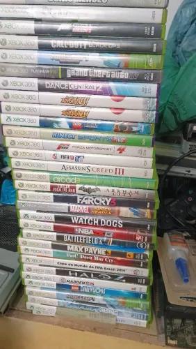 JOGOS XBOX 360 ORIGINAIS TODOS A VENDA . VENDO TUDO OU UNIDADE.
