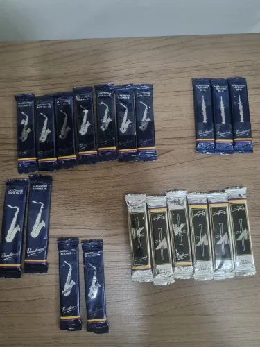 Palhetas para sax alto, soprano, Tenor, clarinete
