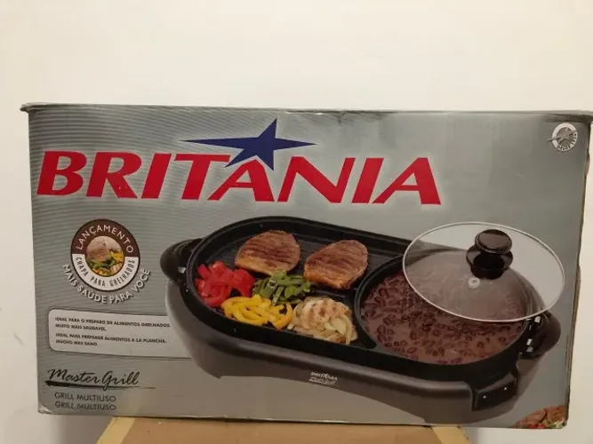 Família T Vende Tudo: Faça uma Proposta GRILL BRITÂNIA MASTER - 127V