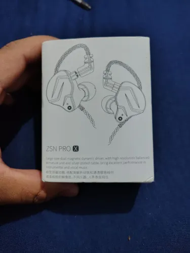 fone de ouvido KZ zsn pro X