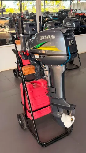 MOTOR YAMAHA 15HP - O MAIS VENDIDO DO BRASIL EM PROMOÇÃO