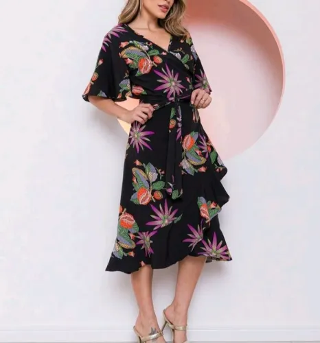 Lindo vestido florido