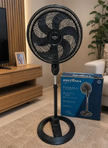 Ventilador de coluna Britânia 40cm-Novo