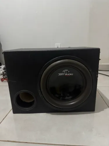 GRAVE TIGER ÁUDIO 800 rms com a caixa