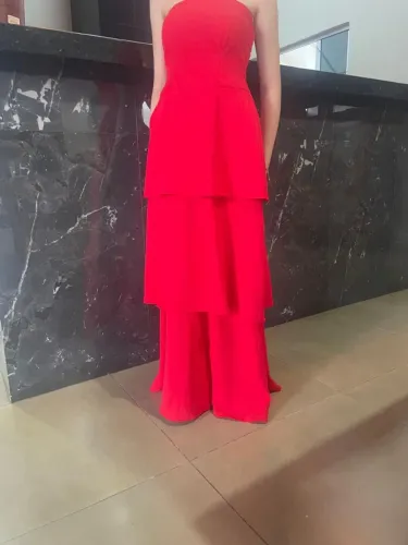 Vestido de festa vermelho