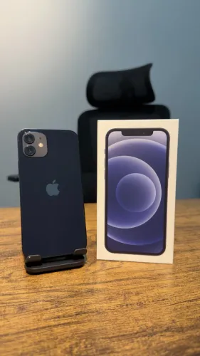 iPhone 12 Preto Impecável Com Garantia Completo