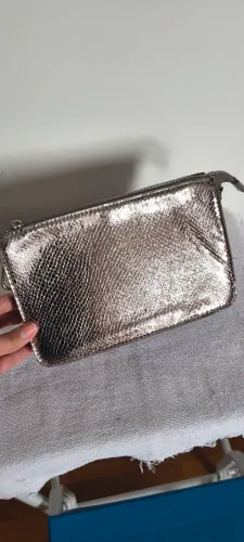 Bolsa transversal marca satinato - 2 alças