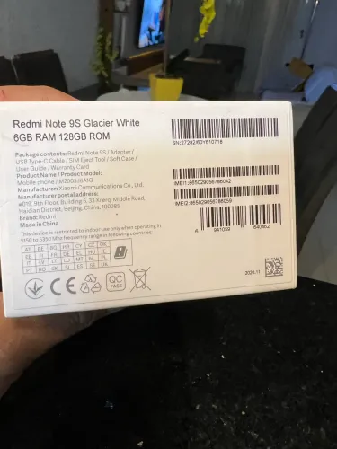 Redmi note 9s