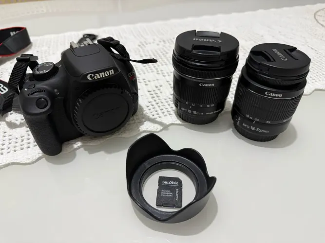 Cânon T5 + Lentes