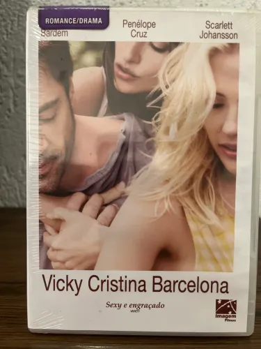 DVD Vicky Cristina Barcelona - Diretor Woody Allen - NOVO LACRADO
